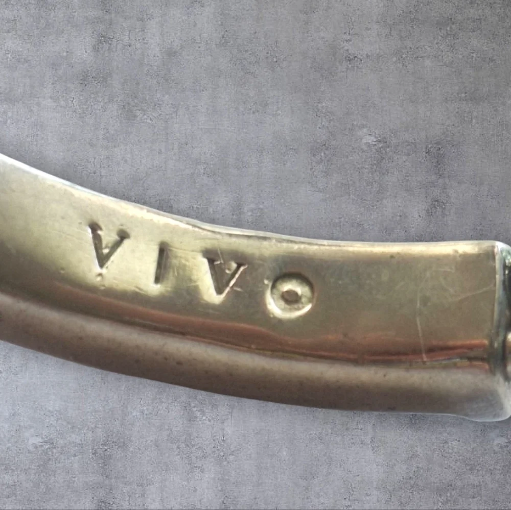 Vivo Elegant Silver and Gold Bangle Unisex Adjustable